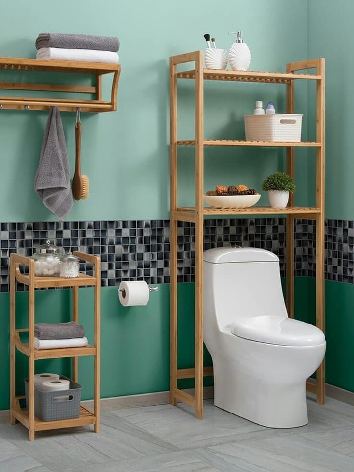 47 idées de rangements pour optimiser l'espace de la salle de bain 45