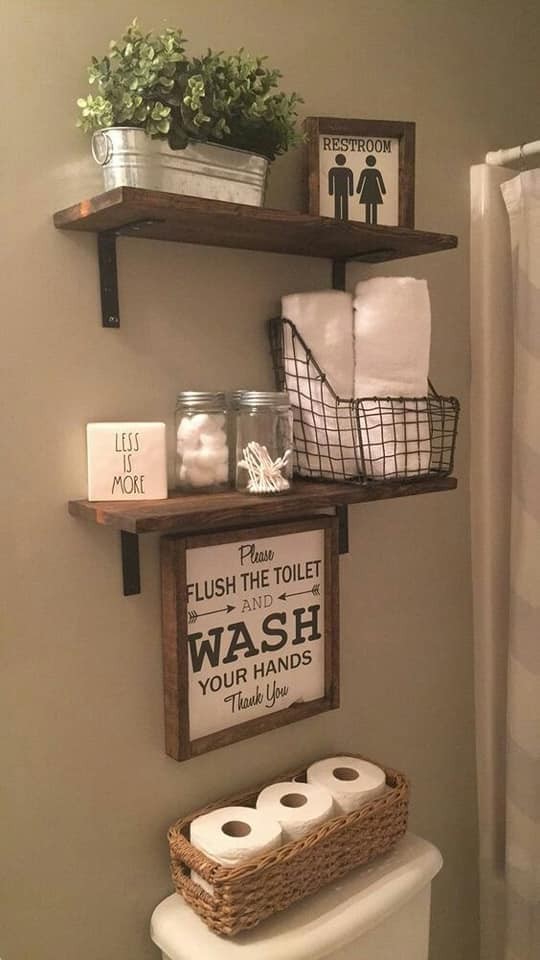 47 idées de rangements pour optimiser l'espace de la salle de bain 6