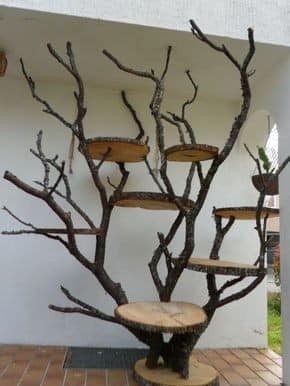 49 bricolages à faire avec des buches et des branches 6