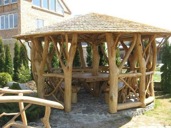 27 idées de gazebos & kiosques de jardin en bois 26 27 idées de gazebos & kiosques de jardin en bois 26
