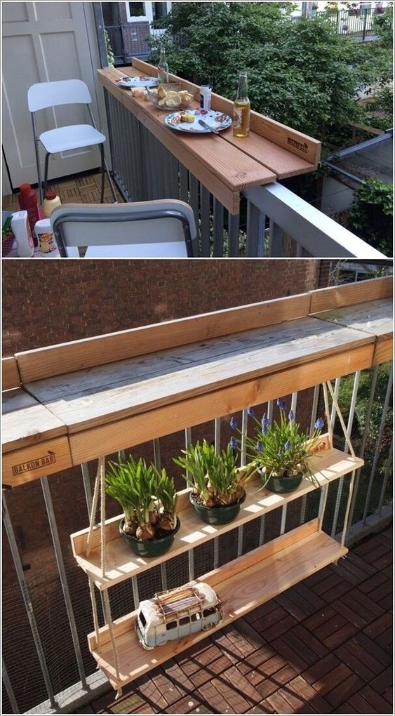 28 idées de tables pour balcon pour bien recevoir vos amis 10