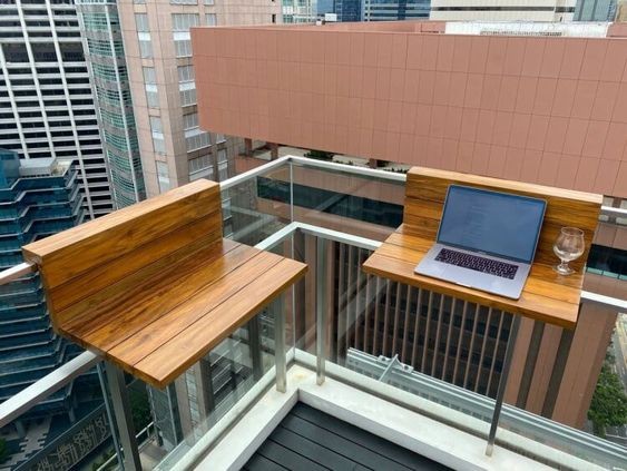 28 idées de tables pour balcon pour bien recevoir vos amis 16