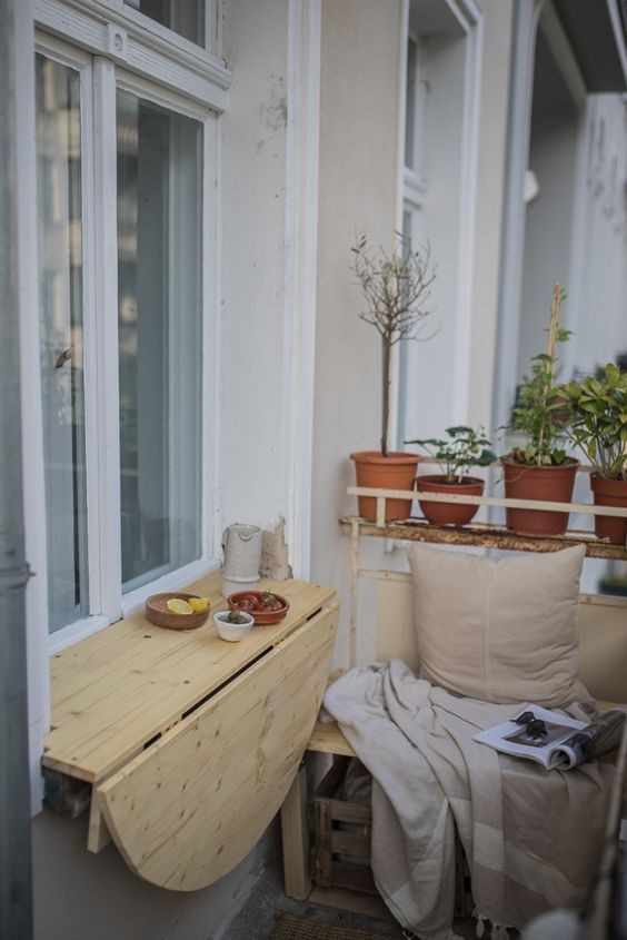28 idées de tables pour balcon pour bien recevoir vos amis 20