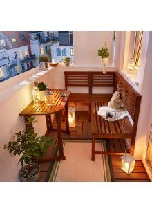 28 idées de tables pour balcon pour bien recevoir vos amis 22