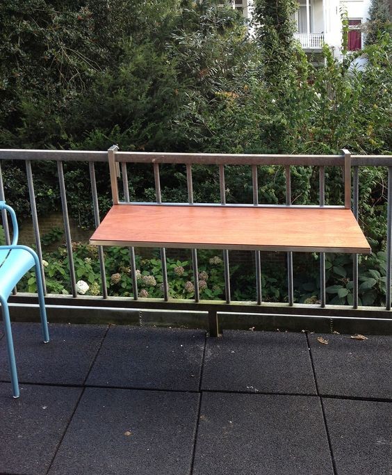 28 idées de tables pour balcon pour bien recevoir vos amis 25