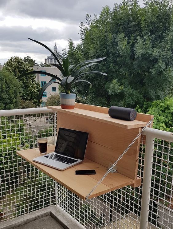 28 idées de tables pour balcon pour bien recevoir vos amis 26