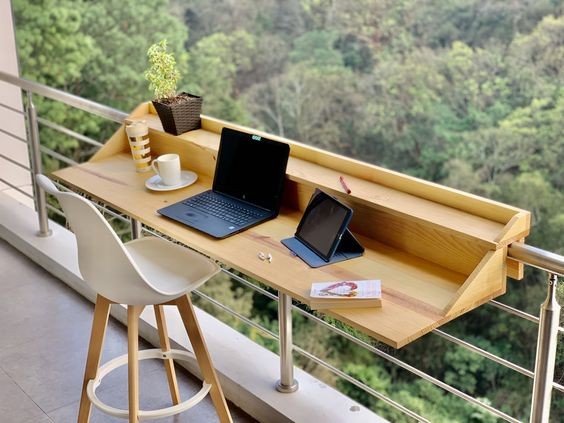 28 idées de tables pour balcon pour bien recevoir vos amis 7