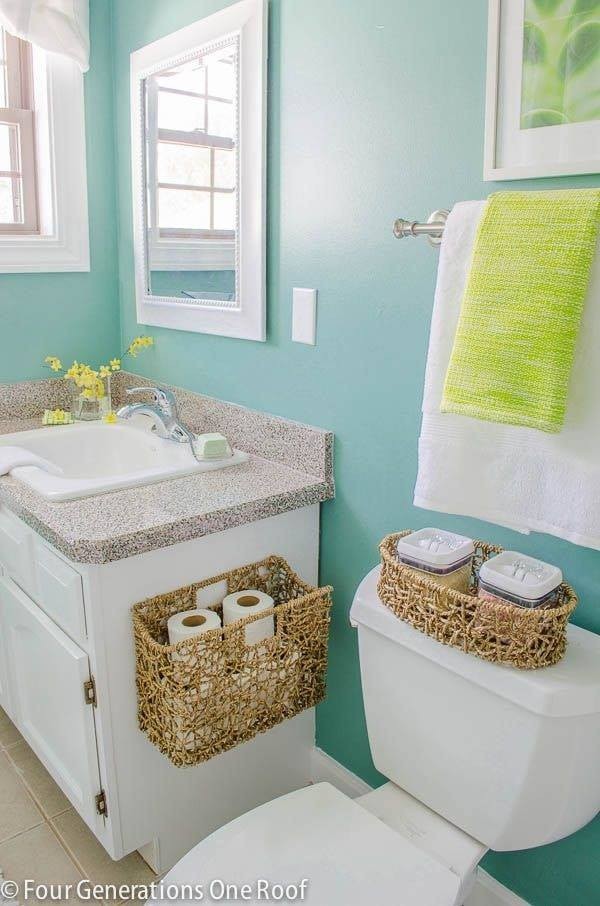 30 rangements de salle de bain pour garder le fouillis à distance 25