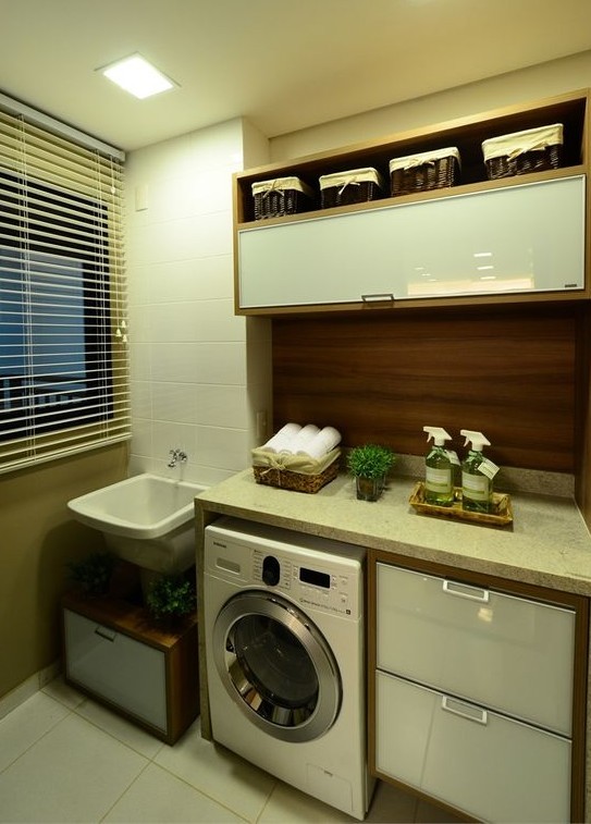 32 moyens faciles d'organiser votre salle de lavage 19