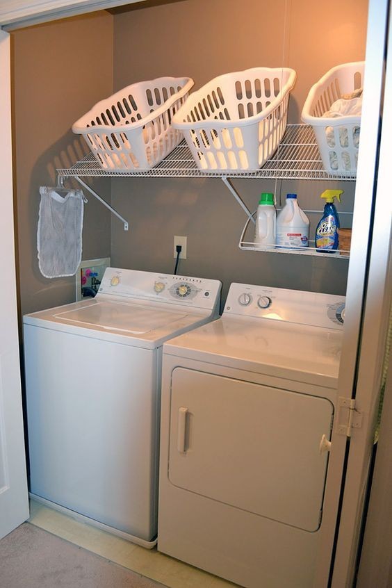 32 moyens faciles d'organiser votre salle de lavage 25