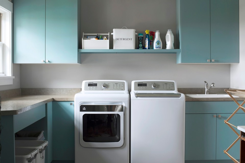 32 moyens faciles d'organiser votre salle de lavage 28