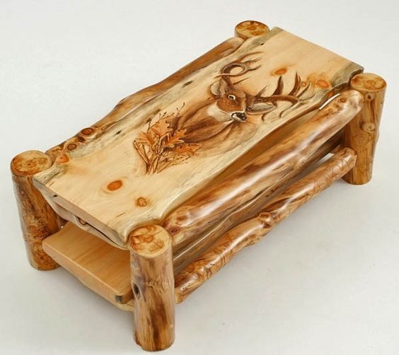 33 idées de bancs, tables & chaises en bois brut 29 33 idées de bancs, tables & chaises en bois brut 29