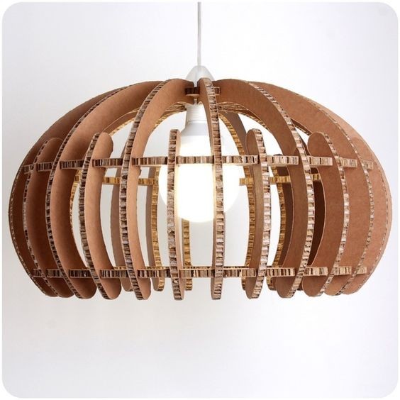 29 idées de luminaires à fabriquer vous-même avec du carton 21 29 idées de luminaires à fabriquer vous-même avec du carton 21