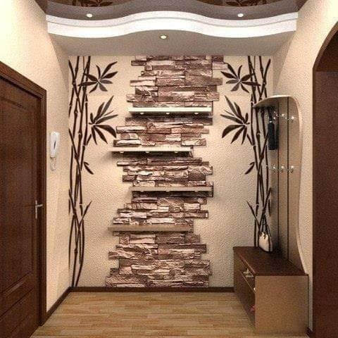 33 idées parfaites pour décorer les murs avec des pierres et des briques 4