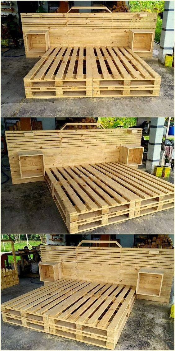 38 meubles de jardin en bois à faire soi-même à partir de palettes 24