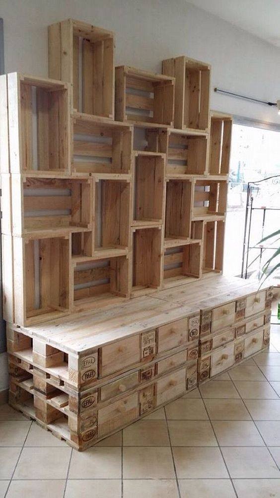 38 meubles de jardin en bois à faire soi-même à partir de palettes 33
