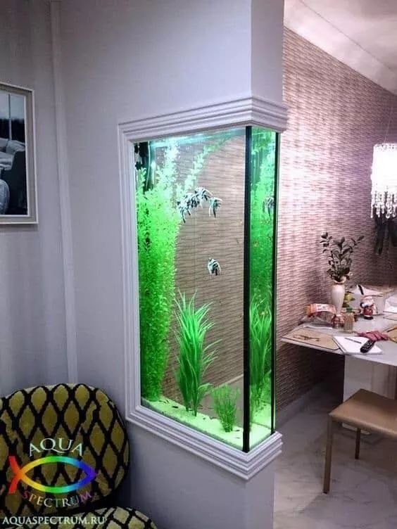38 top idées d'Aquariums pour décorer votre maison 2 38 top idées d'Aquariums pour décorer votre maison 2