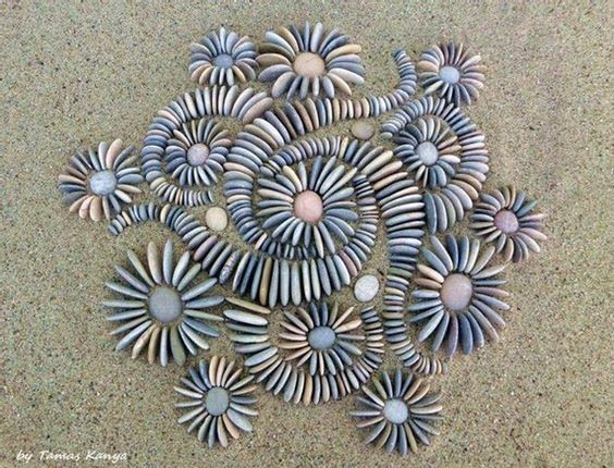 47 idées d'art à faire avec des galets sur la plage cet été 35