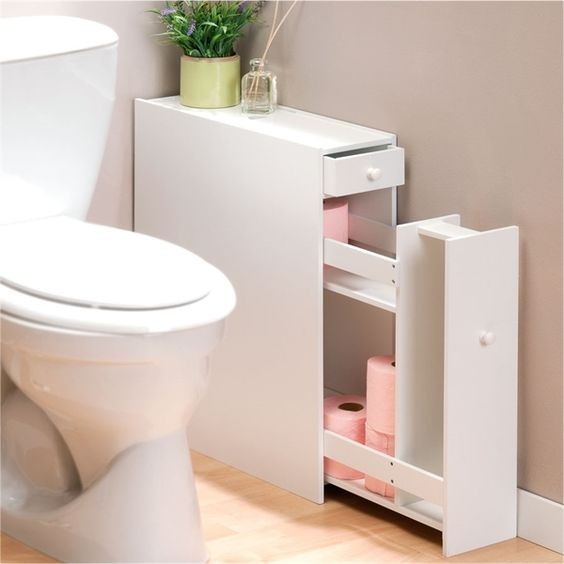 47 idées de rangements pour optimiser l'espace de la salle de bain 21