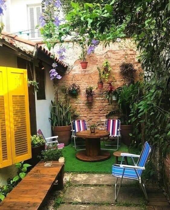 49 décorations de petits jardins à copier d'urgence 24