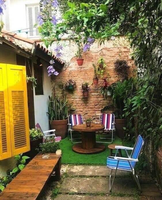 49 décorations de petits jardins à copier d'urgence 40