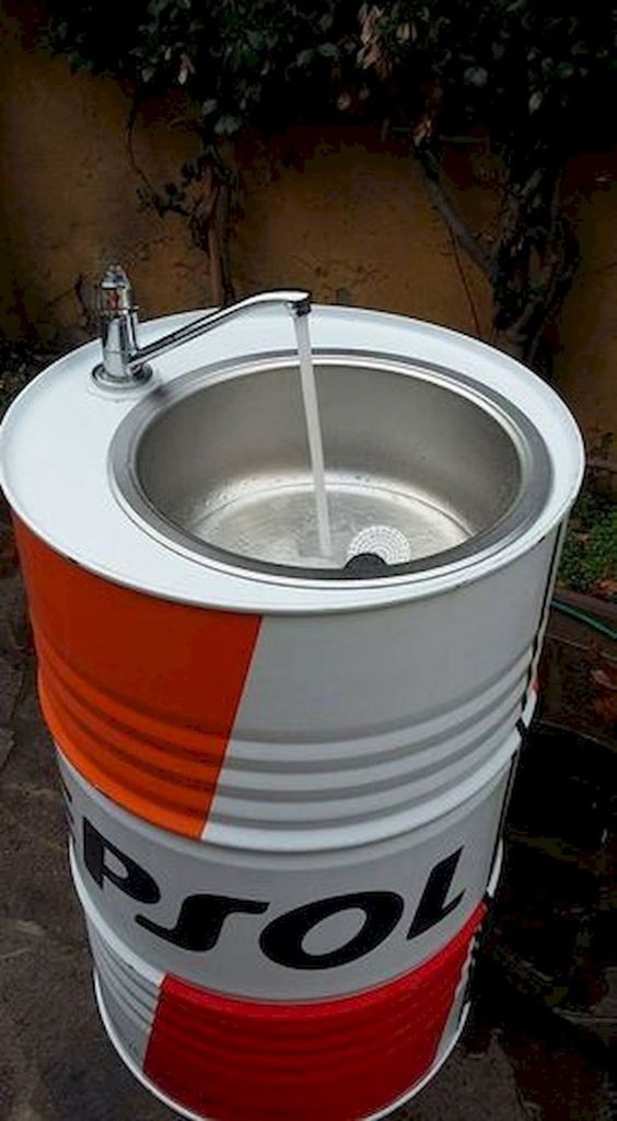 55 idées à faire avec des barils en métal réutilisés 1 55 idées à faire avec des barils en métal réutilisés 1