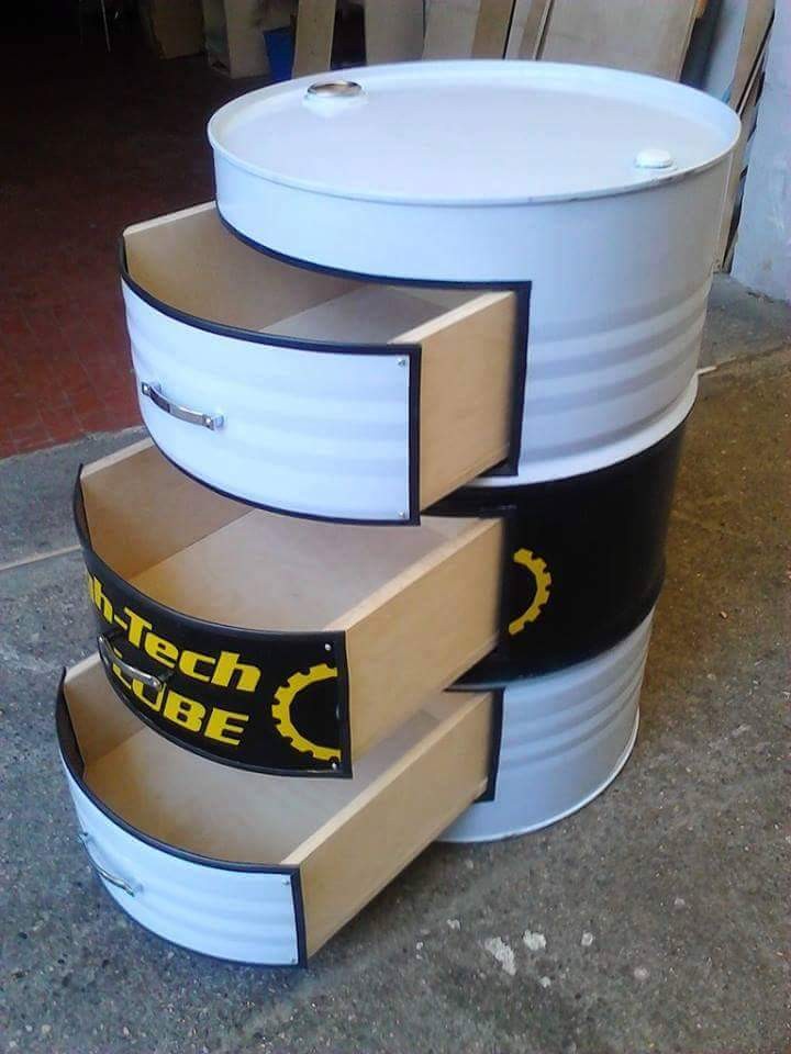 55 idées à faire avec des barils en métal réutilisés 2 55 idées à faire avec des barils en métal réutilisés 2