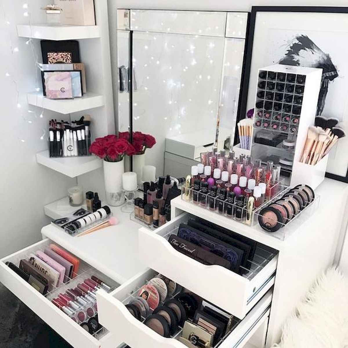 59 idées pour aménager son coin beauté 27 59 idées pour aménager son coin beauté 27