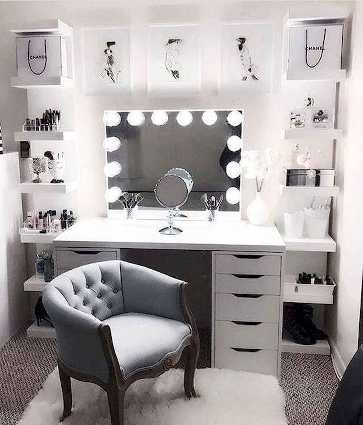 59 idées pour aménager son coin beauté 37 59 idées pour aménager son coin beauté 37
