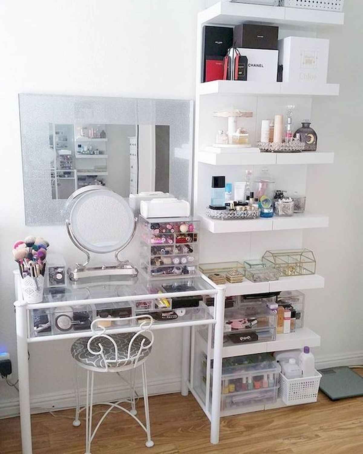 59 idées pour aménager son coin beauté 39 59 idées pour aménager son coin beauté 39