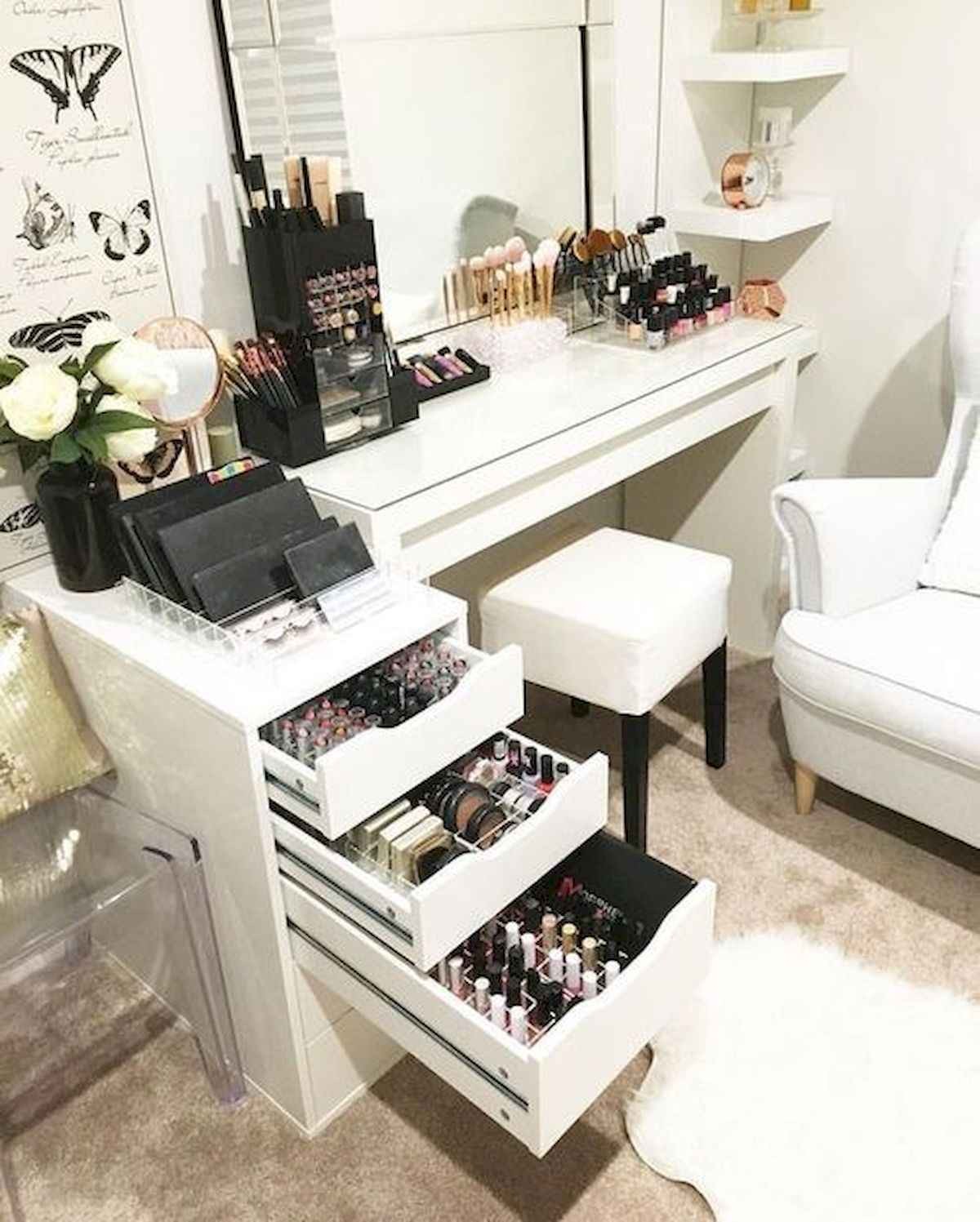 59 idées pour aménager son coin beauté 42 59 idées pour aménager son coin beauté 42