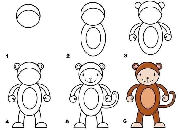 8 tutos étape par étape pour dessiner avec des enfants 6