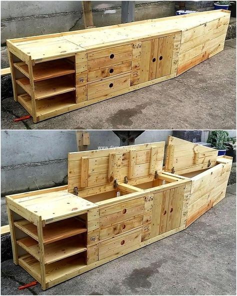 85 idées pour décorer toute la maison avec des palettes 34