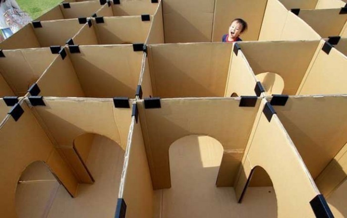 85 jeux pour enfants à fabriquer à partir de carton réutilisé 20