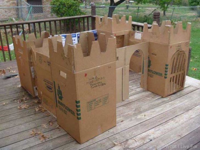 85 jeux pour enfants à fabriquer à partir de carton réutilisé 21