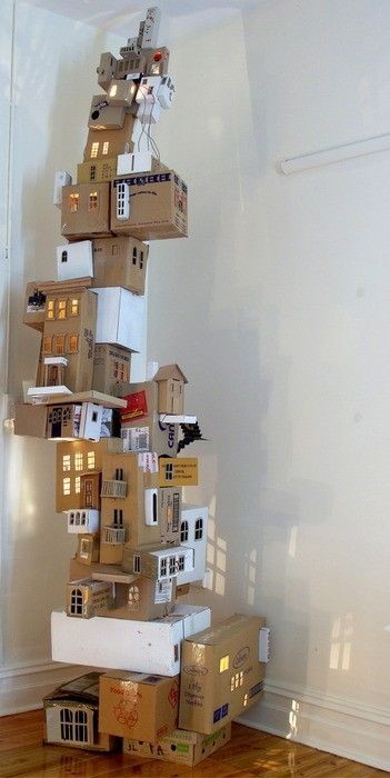 85 jeux pour enfants à fabriquer à partir de carton réutilisé 27