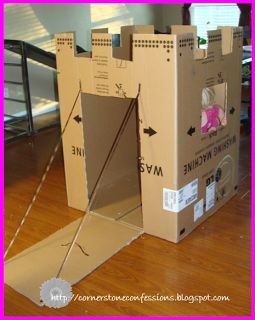 85 jeux pour enfants à fabriquer à partir de carton réutilisé 29