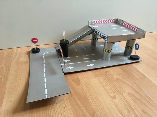 85 jeux pour enfants à fabriquer à partir de carton réutilisé 52