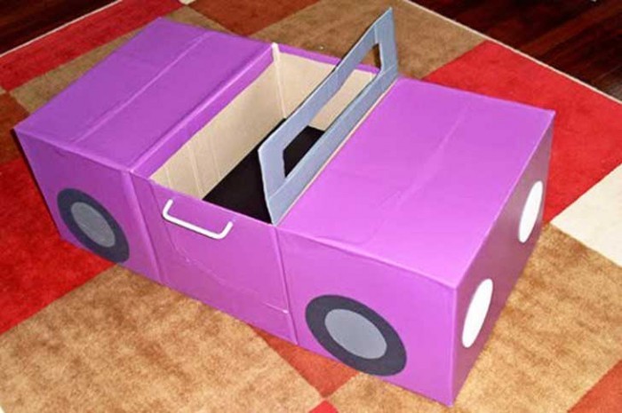 85 jeux pour enfants à fabriquer à partir de carton réutilisé 53