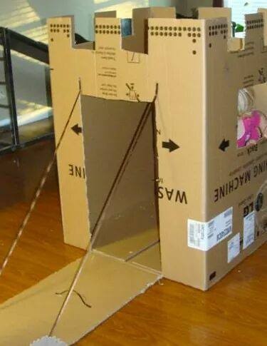 85 jeux pour enfants à fabriquer à partir de carton réutilisé 10