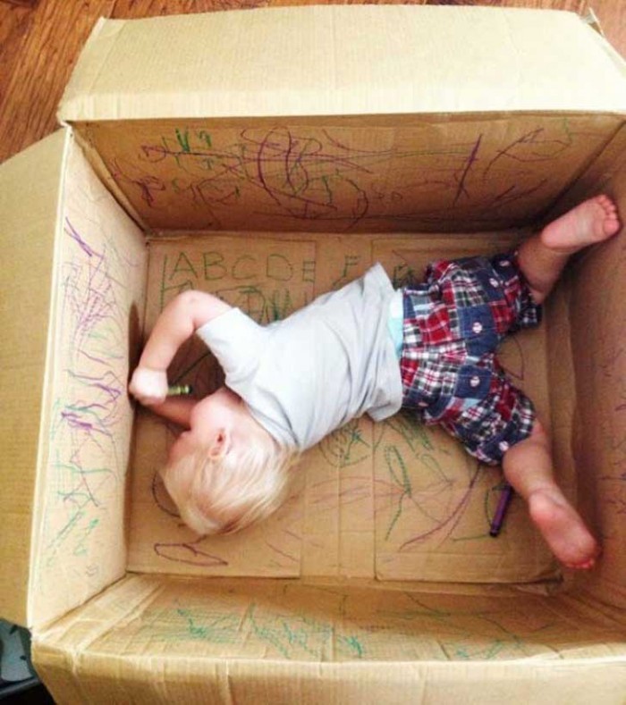 85 jeux pour enfants à fabriquer à partir de carton réutilisé 62
