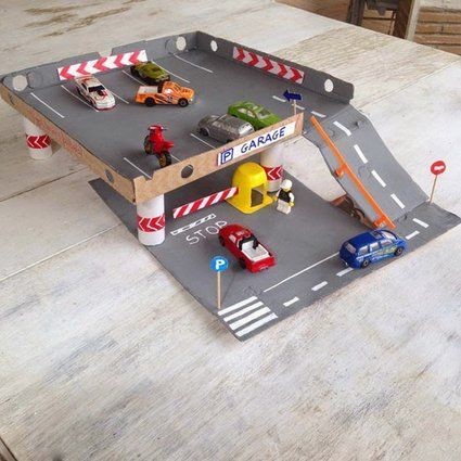 85 jeux pour enfants à fabriquer à partir de carton réutilisé 64