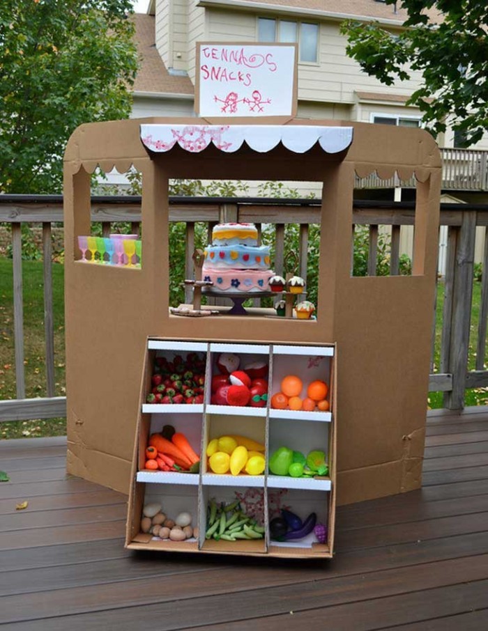 85 jeux pour enfants à fabriquer à partir de carton réutilisé 69