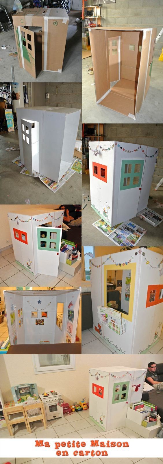 85 jeux pour enfants à fabriquer à partir de carton réutilisé 70