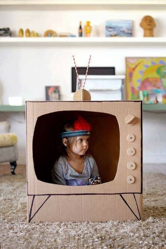 85 jeux pour enfants à fabriquer à partir de carton réutilisé 75