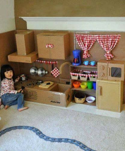 85 jeux pour enfants à fabriquer à partir de carton réutilisé 76