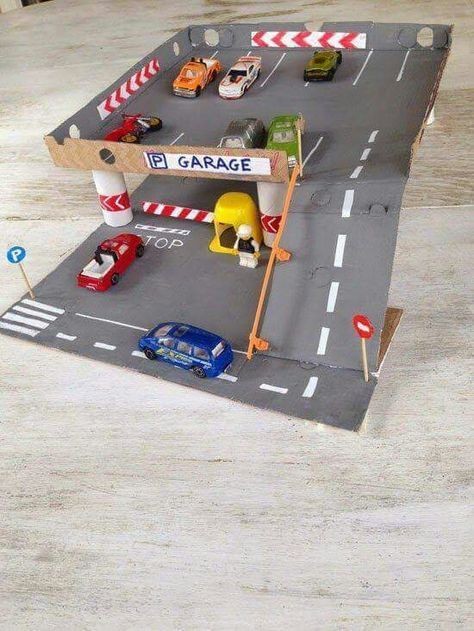 85 jeux pour enfants à fabriquer à partir de carton réutilisé 80