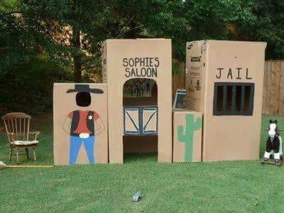 85 jeux pour enfants à fabriquer à partir de carton réutilisé 85
