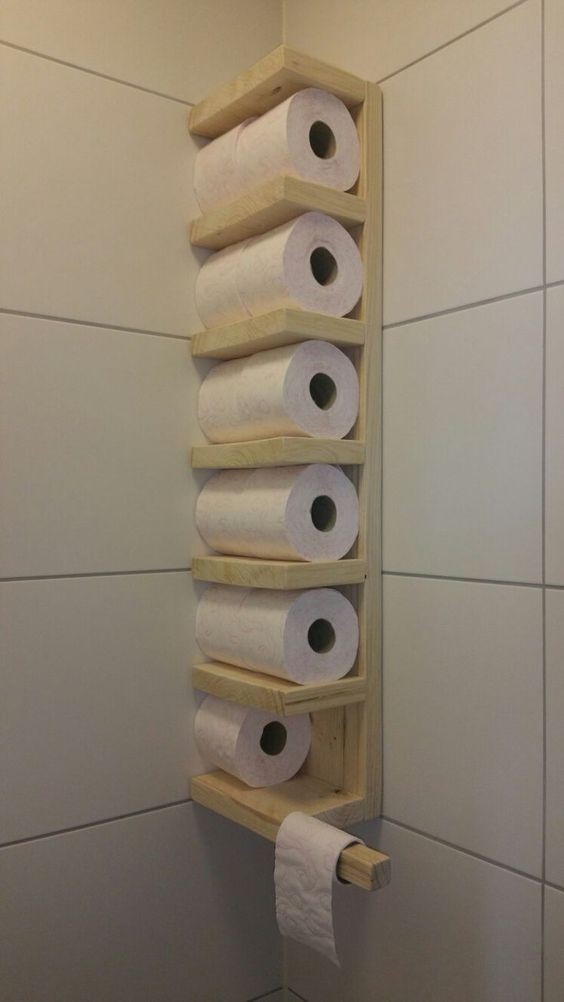 25 top idées de rangements de papier toilette 21