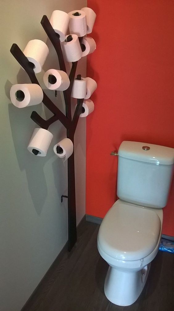 25 top idées de rangements de papier toilette 8
